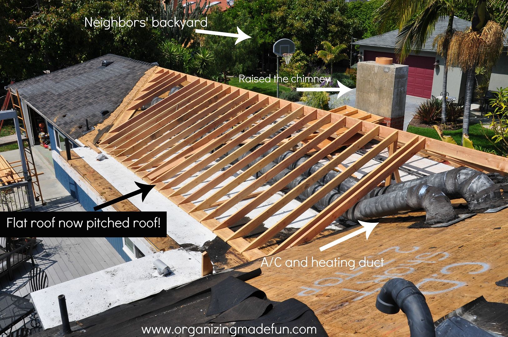 Project Curb Appeal: An update on the roof | Organizing Made Fun